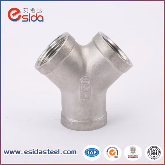 Stainless Steel Sanitary Butt Weld Fittings Eccentric Elbow Tee Pipe Fitting