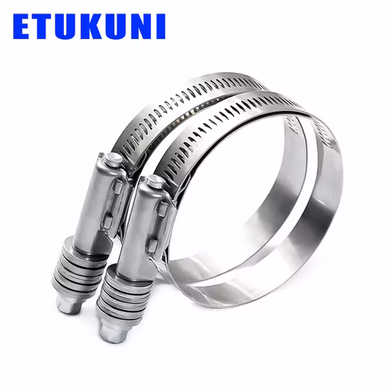 China Customized American Type Industrial Stainless Steel 304 Pipe Clamp