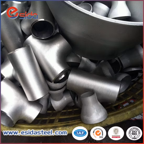 Stainless Steel Sanitary Butt Weld Fittings Eccentric Elbow Tee Pipe Fitting