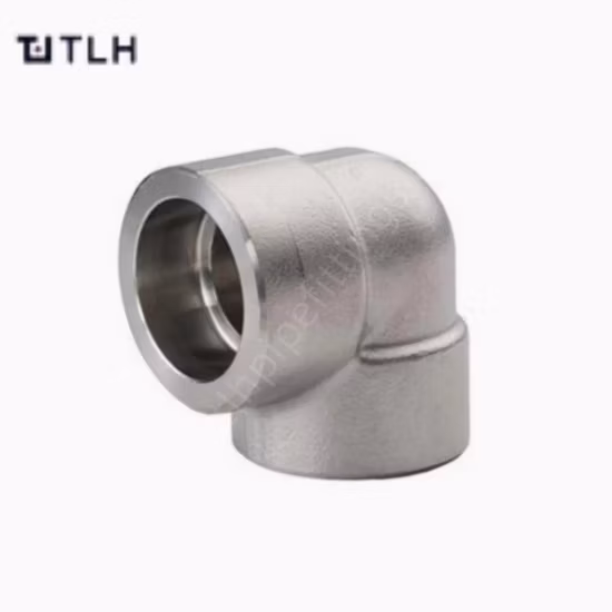 Raccordo per tubi con saldatura a presa (Sw) forgiato ad alta pressione da 3000 libbre in acciaio inossidabile/acciaio al carbonio