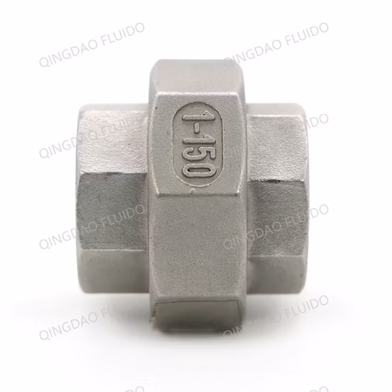 Produttore di vendite calde 150 libbre in acciaio inossidabile avvitato filettato SS304/316 NPT/Bsp maschio femmina raccordi per tubi di fusione Unione