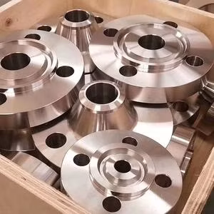 Flangia personalizzata del collo della saldatura dell'acciaio inossidabile delle flange dell'acciaio inossidabile del acciaio al carbonio A105/Rst37.2/C22.8/Q235