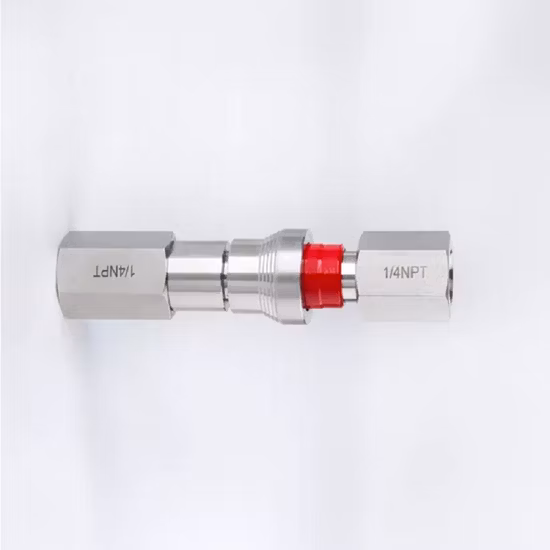 Accoppiamento per tubo dritto in metallo a collegamento rapido Sf